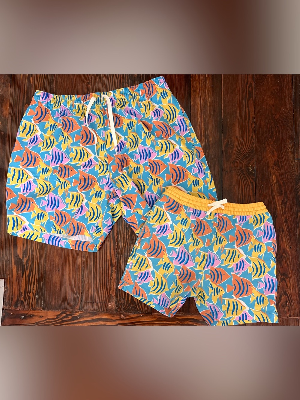 chubbies FATHER/SON Matching Swim Trunks